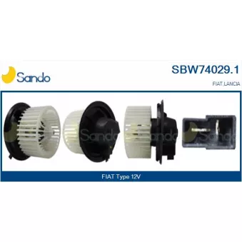 Pulseur d'air habitacle SANDO SBW74029.1