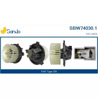 Pulseur d'air habitacle SANDO SBW74030.1