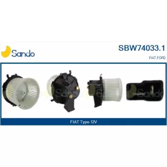 Pulseur d'air habitacle SANDO SBW74033.1
