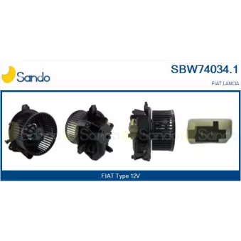 Pulseur d'air habitacle SANDO SBW74034.1