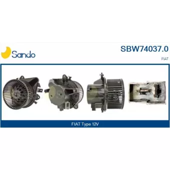 Pulseur d'air habitacle SANDO SBW74037.0