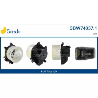 Pulseur d'air habitacle SANDO SBW74037.1