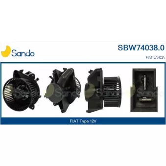 Pulseur d'air habitacle SANDO SBW74038.0