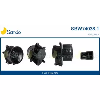 Pulseur d'air habitacle SANDO SBW74038.1
