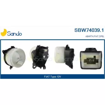 Pulseur d'air habitacle SANDO SBW74039.1