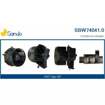 Pulseur d'air habitacle SANDO SBW74041.0