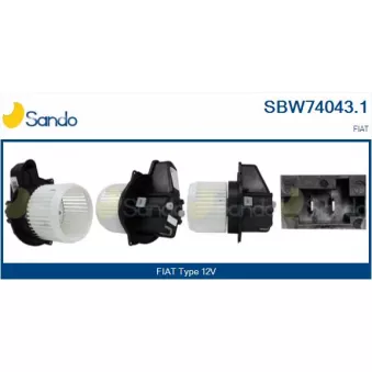 Pulseur d'air habitacle SANDO SBW74043.1