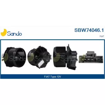 Pulseur d'air habitacle SANDO SBW74046.1