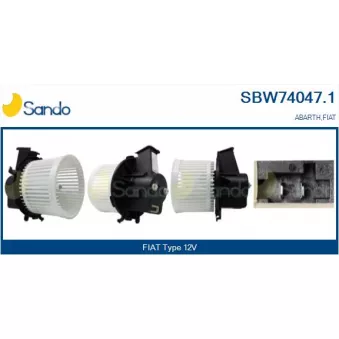 Pulseur d'air habitacle SANDO SBW74047.1