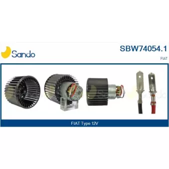 Pulseur d'air habitacle SANDO SBW74054.1