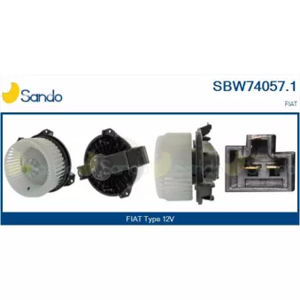 Pulseur d'air habitacle SANDO SBW74057.1