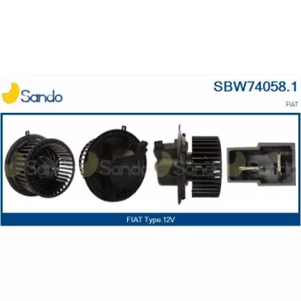 Pulseur d'air habitacle SANDO SBW74058.1