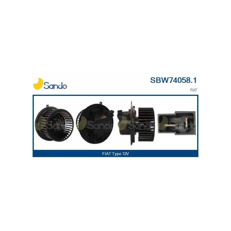 Pulseur d'air habitacle SANDO SBW74058.1
