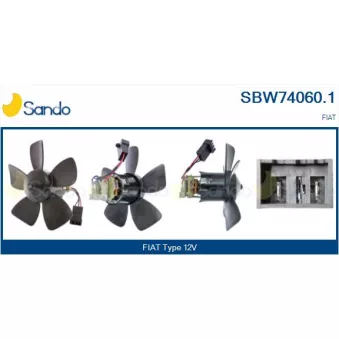 Pulseur d'air habitacle SANDO SBW74060.1