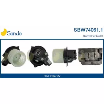 Pulseur d'air habitacle SANDO SBW74061.1