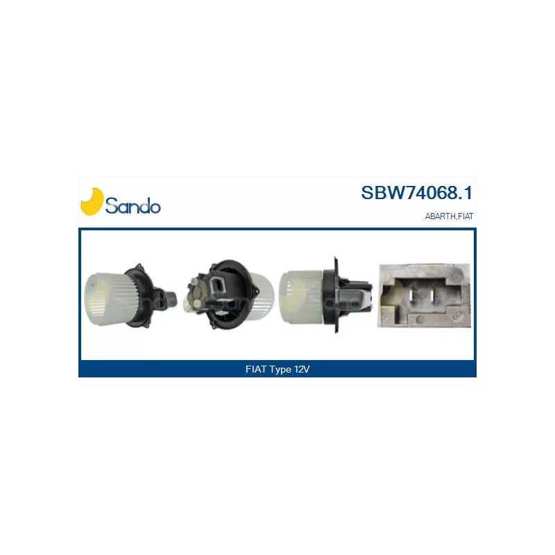 Pulseur d'air habitacle SANDO SBW74068.1