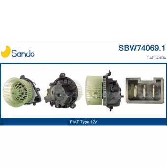 Pulseur d'air habitacle SANDO SBW74069.1