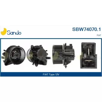 Pulseur d'air habitacle SANDO SBW74070.1