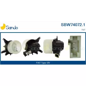Pulseur d'air habitacle SANDO SBW74072.1