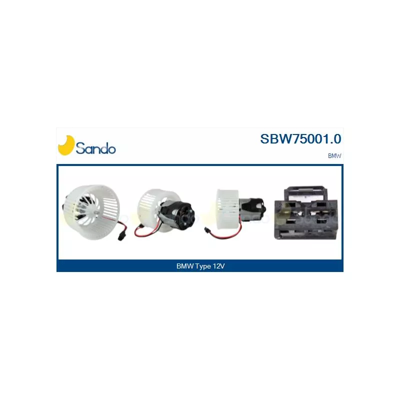 Pulseur d'air habitacle SANDO SBW75001.0