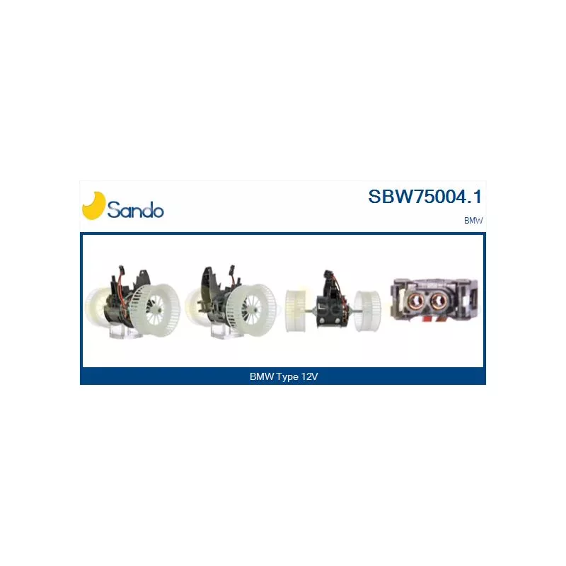 Pulseur d'air habitacle SANDO SBW75004.1
