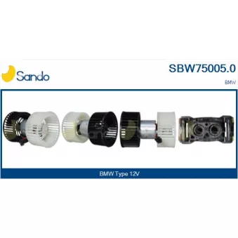 Pulseur d'air habitacle SANDO SBW75005.0