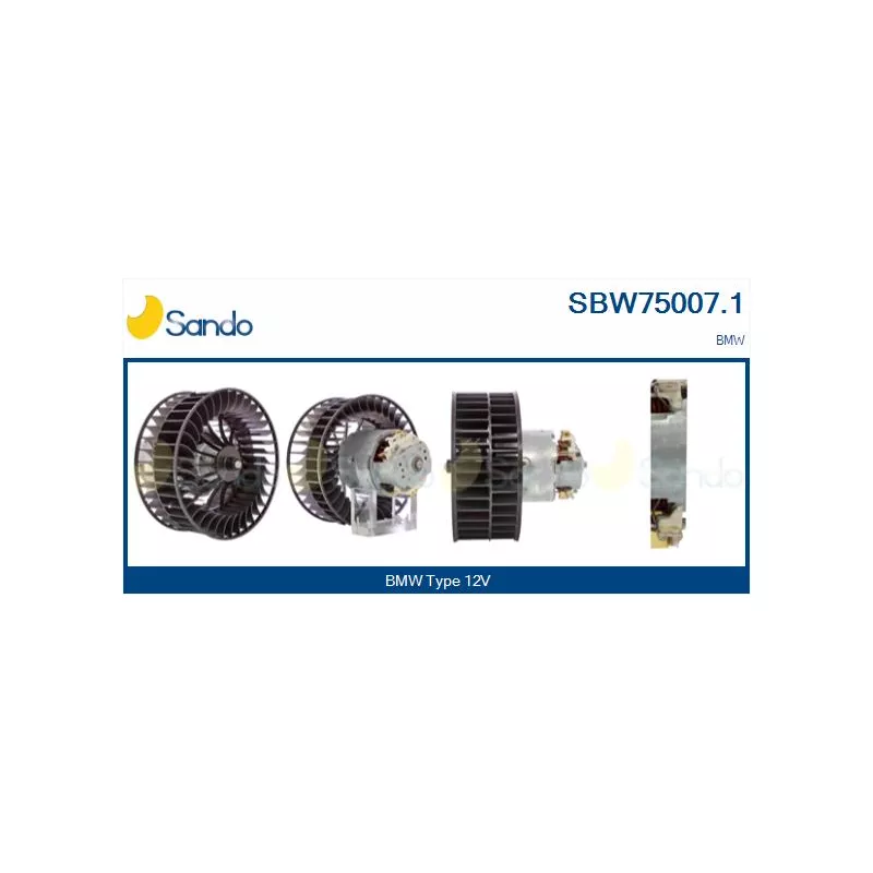 Pulseur d'air habitacle SANDO SBW75007.1