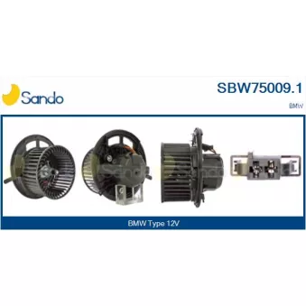 Pulseur d'air habitacle SANDO SBW75009.1