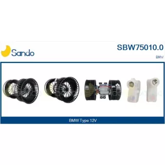 Pulseur d'air habitacle SANDO SBW75010.0