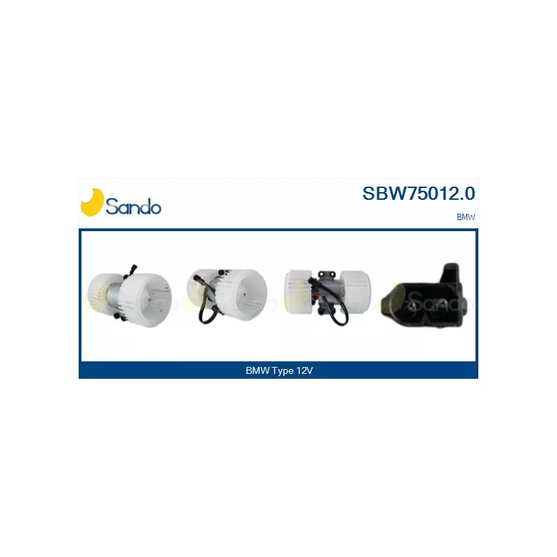 Pulseur d'air habitacle SANDO SBW75012.0