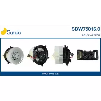 Pulseur d'air habitacle SANDO SBW75016.0