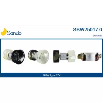 Pulseur d'air habitacle SANDO SBW75017.0