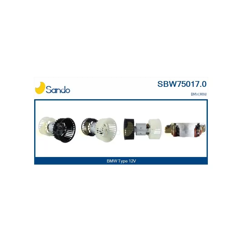 Pulseur d'air habitacle SANDO SBW75017.0