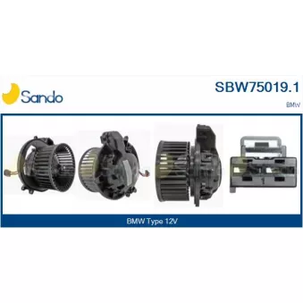 Pulseur d'air habitacle SANDO SBW75019.1