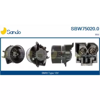 Pulseur d'air habitacle SANDO SBW75020.0