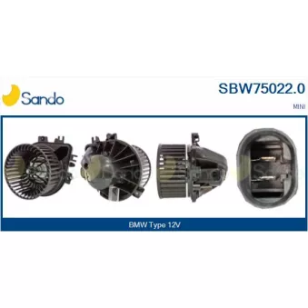 Pulseur d'air habitacle SANDO SBW75022.0