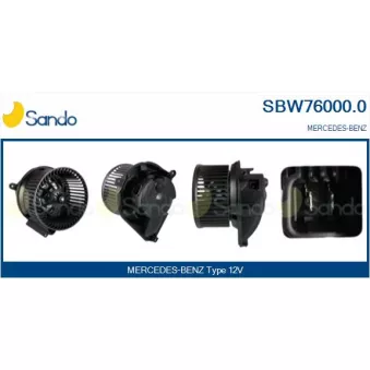 Pulseur d'air habitacle SANDO SBW76000.0