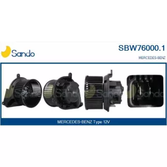 Pulseur d'air habitacle SANDO SBW76000.1