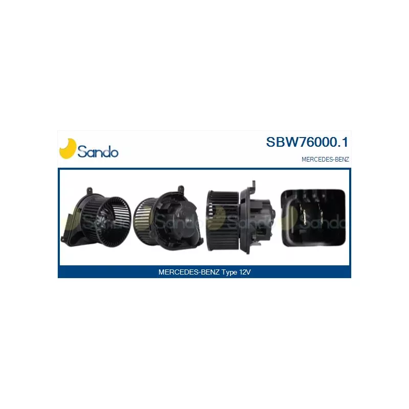 Pulseur d'air habitacle SANDO SBW76000.1