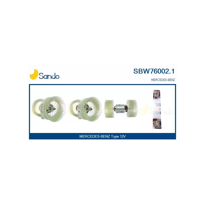 Pulseur d'air habitacle SANDO SBW76002.1