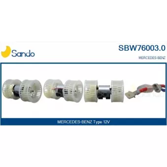 Pulseur d'air habitacle SANDO SBW76003.0