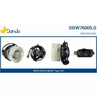 Pulseur d'air habitacle SANDO SBW76005.0