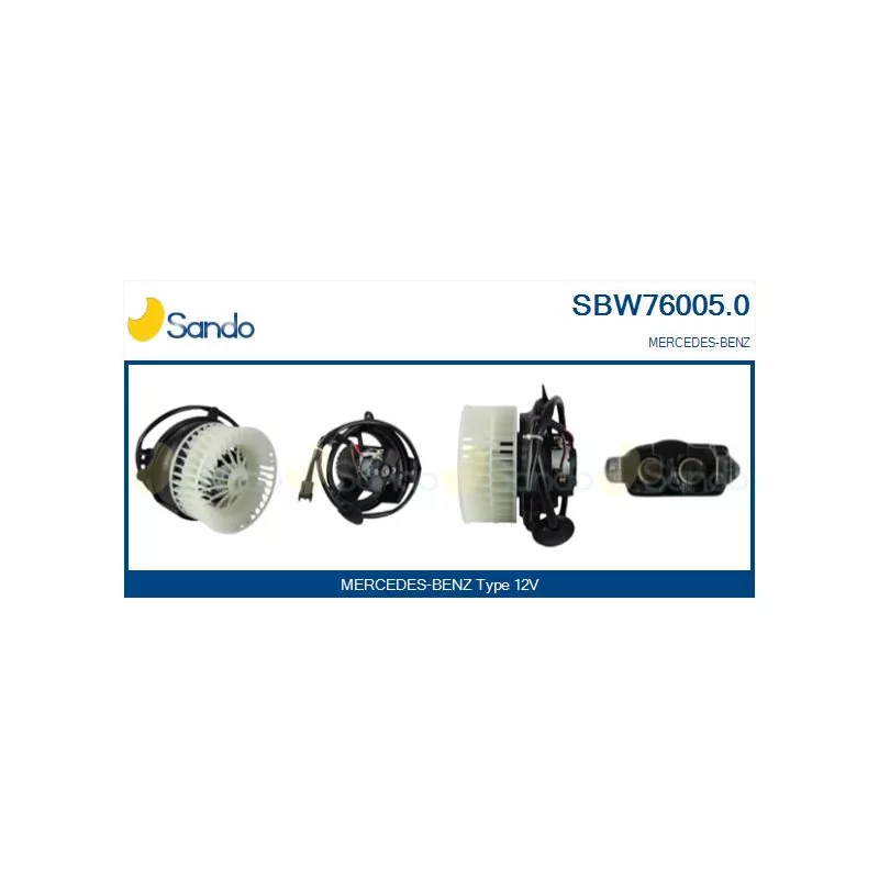 Pulseur d'air habitacle SANDO SBW76005.0