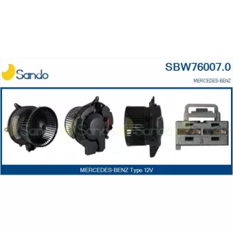 Pulseur d'air habitacle SANDO SBW76007.0
