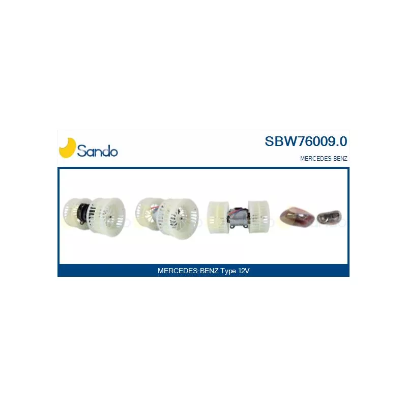 Pulseur d'air habitacle SANDO SBW76009.0