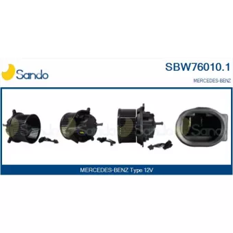 Pulseur d'air habitacle SANDO SBW76010.1