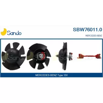 Pulseur d'air habitacle SANDO SBW76011.0