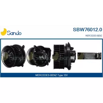 Pulseur d'air habitacle SANDO SBW76012.0