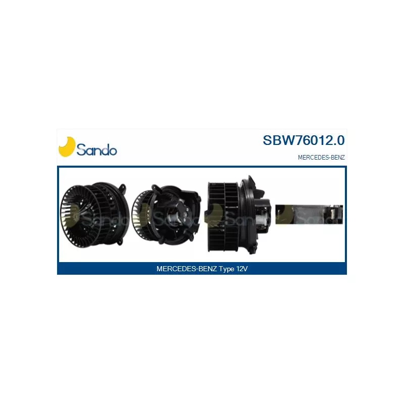 Pulseur d'air habitacle SANDO SBW76012.0
