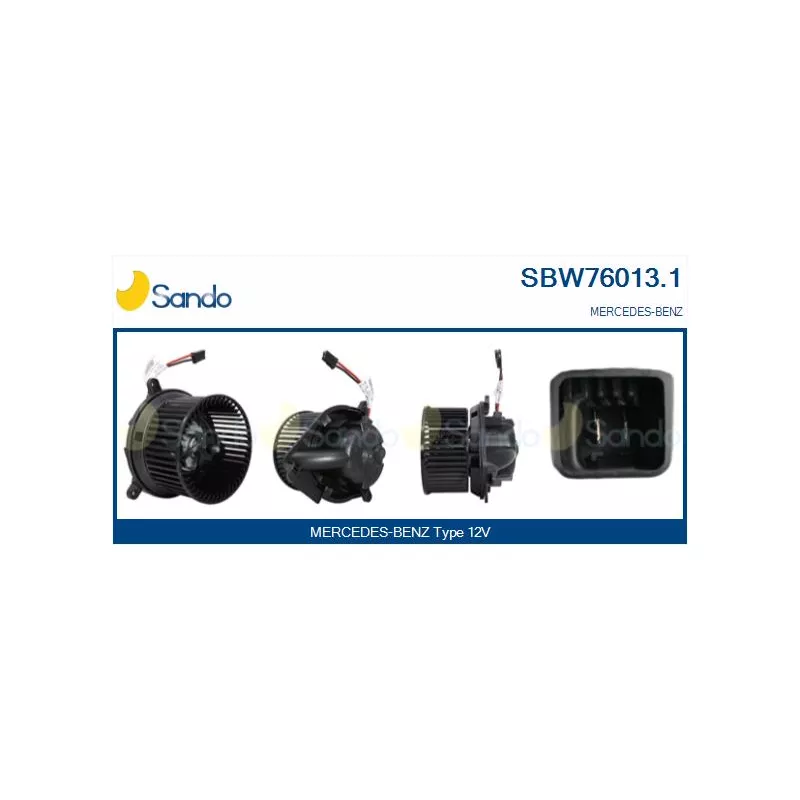Pulseur d'air habitacle SANDO SBW76013.1